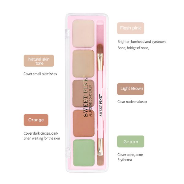 Waterproof Concealer and Color Corrector